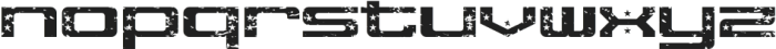 America Star Grunge Regular otf (400) Font LOWERCASE