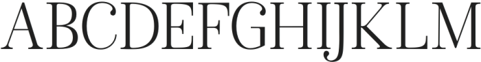 American Favorite Serif Regular otf (400) Font LOWERCASE