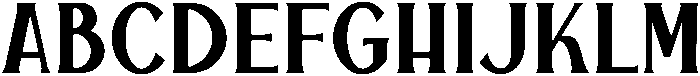 American Label Regular otf (400) Font UPPERCASE