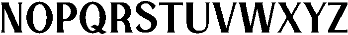 American Label Regular otf (400) Font LOWERCASE