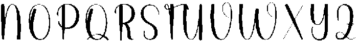 American Signature Regular otf (400) Font UPPERCASE