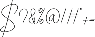 American Signature Regular otf (400) Font OTHER CHARS