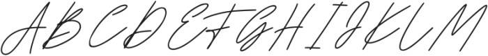 American Signature otf (400) Font UPPERCASE