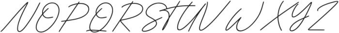American Signature otf (400) Font UPPERCASE