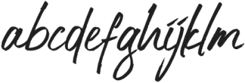 American Starlight Clean Regular otf (300) Font LOWERCASE