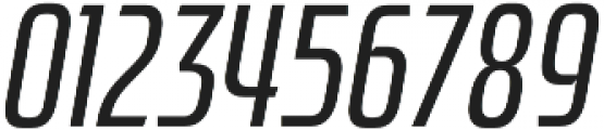 AmericanCopper Block Medium Italic otf (500) Font OTHER CHARS