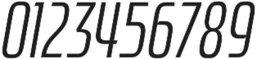 AmericanCopper Block Regular Italic otf (400) Font OTHER CHARS