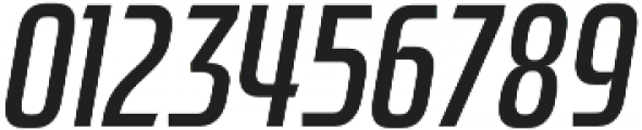 AmericanCopper Block Semibold Italic otf (600) Font OTHER CHARS