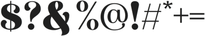 AmericanWonders-Serif otf (400) Font OTHER CHARS