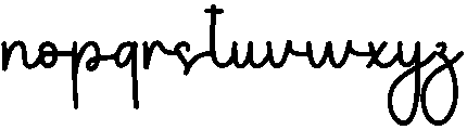 Americano Regular otf (400) Font LOWERCASE