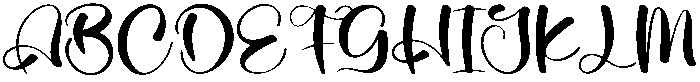 Americano Regular otf (400) Font UPPERCASE