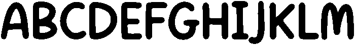 Americano Regular otf (400) Font UPPERCASE