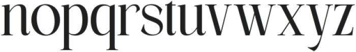 Amerilda Regular otf (400) Font LOWERCASE