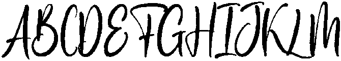 Amertha otf (400) Font UPPERCASE