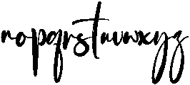 Amertha otf (400) Font LOWERCASE