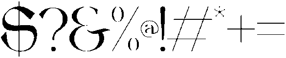Ametea otf (400) Font OTHER CHARS