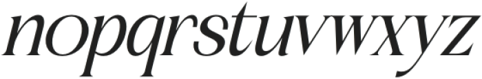 Amethast Stones Italic otf (400) Font LOWERCASE
