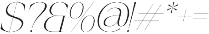 Amethys Mistralit Italic Italic otf (400) Font OTHER CHARS