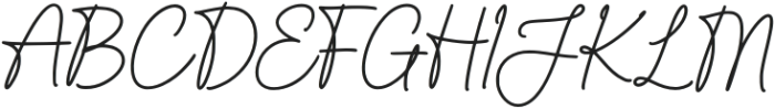 Amethyst Signature Regular otf (400) Font UPPERCASE
