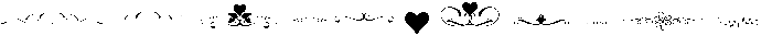 Amethyst dingbats Regular otf (400) Font UPPERCASE