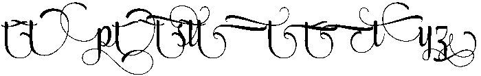 Amethyst11 Regular otf (400) Font LOWERCASE