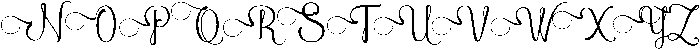 AmethystCapSwash Regular otf (400) Font LOWERCASE