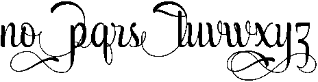 AmethystJ Regular otf (400) Font LOWERCASE