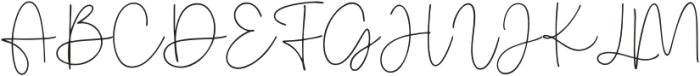 Amichan otf (400) Font UPPERCASE