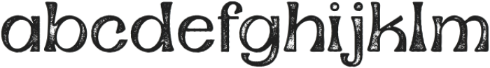 Amigie Stamp Regular otf (400) Font LOWERCASE