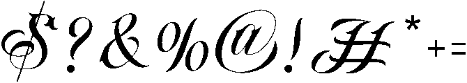 Amigos Regular otf (400) Font OTHER CHARS