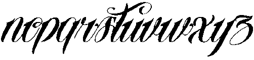 Amigos Regular otf (400) Font LOWERCASE