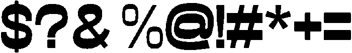 Amigos otf (400) Font OTHER CHARS
