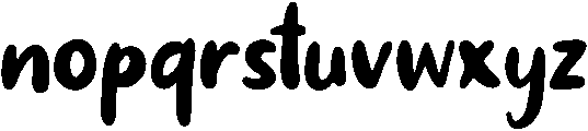 Amigos otf (400) Font LOWERCASE