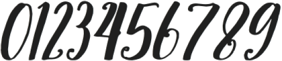 Aminetta-Italic otf (400) Font OTHER CHARS