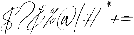 Amirelle Script Regular otf (400) Font OTHER CHARS