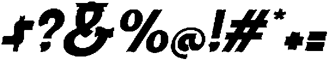 Amitsuya Italic otf (400) Font OTHER CHARS