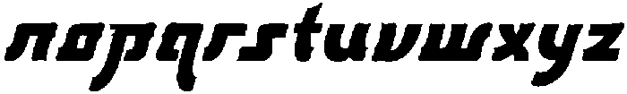 Amitsuya Italic otf (400) Font LOWERCASE