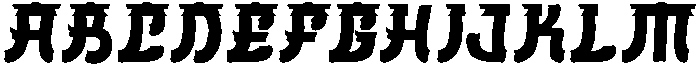 Amitsuya Regular otf (400) Font UPPERCASE