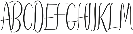 Amlight Medium otf (300) Font UPPERCASE