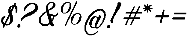 Amlureth Regular otf (400) Font OTHER CHARS