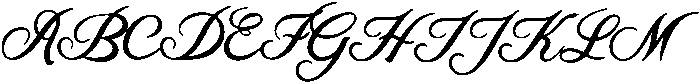 Amlureth Regular otf (400) Font UPPERCASE