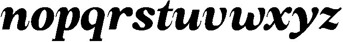 Amnesist Black Italic otf (900) Font LOWERCASE