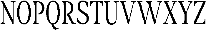 Amnesist Condensed otf (400) Font UPPERCASE