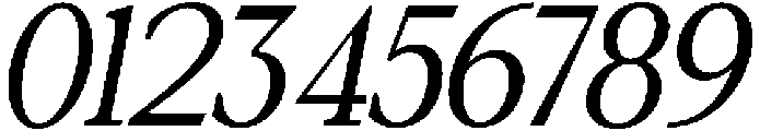 Amnesist Italic otf (400) Font OTHER CHARS