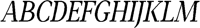 Amnesist Italic otf (400) Font UPPERCASE