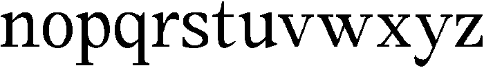Amnesist Regular otf (400) Font LOWERCASE