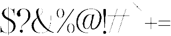 Amonelle Serif Regular otf (400) Font OTHER CHARS