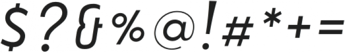 Amonos display RegularItalic otf (400) Font OTHER CHARS