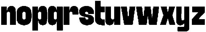 Amontic Display Bold otf (700) Font LOWERCASE