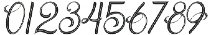 Amora Glypth inline otf (400) Font OTHER CHARS